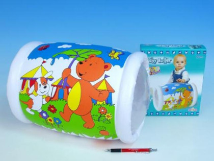 Nafukovací válec na podporu lezení pro nejmenší s rolničkou 3 m +  ne
