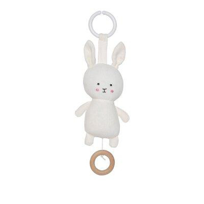 Hudební hračka bílá Bunny Jabadabado