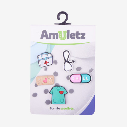 Amulety - ozdoby na boty Amuletz Péče o zdraví mix Coqui
