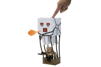 Minecraft movie akční figurka blast attack ghast 25 cm