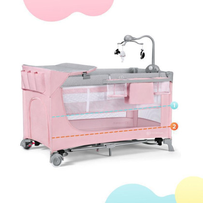 Cestovní postýlka Leody s doplňky Leody KINDERKRAFT
