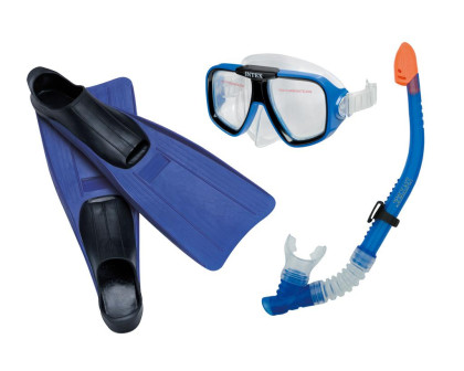 Potápěčská sada od 6 let šnorchl + brýle + ploutve