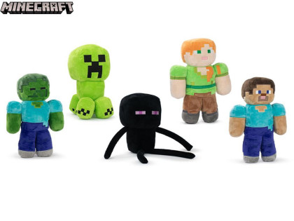 Minecraft plyšový 30 cm 5 druhů