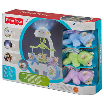 Kolotoč nad postýlku motýlci Fisher Price