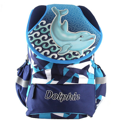 Školní batoh Dolphin III. - Modrý