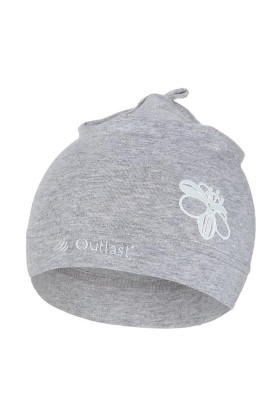 Čepice tenká obrázek Reflex Outlast® Little Angel Šedý melír + kytka