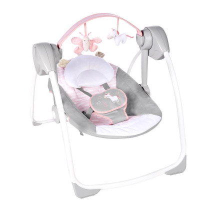 Houpačka s melodií Flora the Unicorn™ 0 m+ do 9 kg Ingenuity