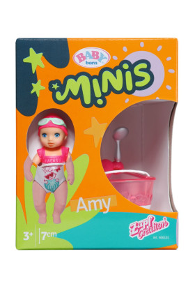 Sada s vanou a panenkou Baby born Minis