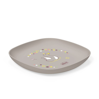 Set jídelní - miska a talíř 12 m+ Chicco