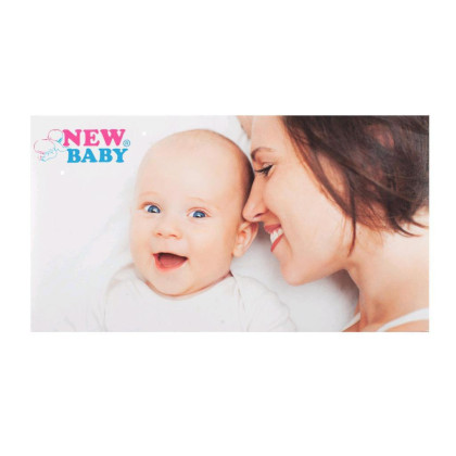 Polovyztužená kojící podprsenka New Baby Eva černá 80E 2. JAKOST