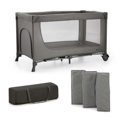 Postýlka cestovní Joy 2 Dark grey Kinderkraft