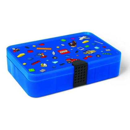 Úložný box s přihrádkami LEGO Iconic - Modrá