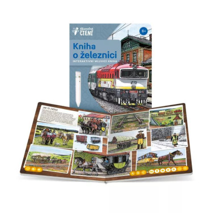 Kouzelné čtení Kniha o železnici