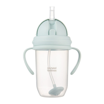 Hrneček nevylévací se slámkou a závažím 270 ml Canpol babies