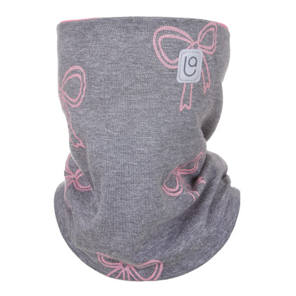 Nákrčník podšitý Outlast® Mašličky / růžová Little Angel