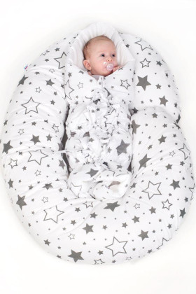 Univerzální kojící polštář ve tvaru C New Baby