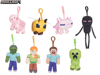 Minecraft přívěsek na klíče plyšový 12m+
