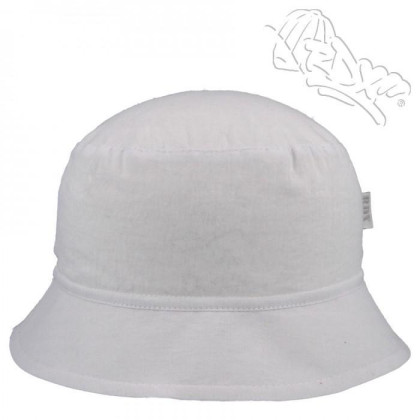 Dívčí letní plátěný klobouk jednobarevný RDX 