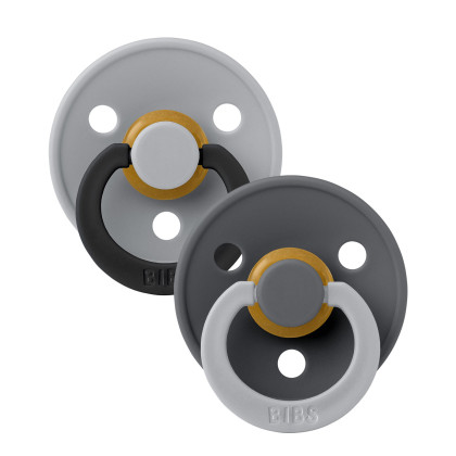 Colour Fusion dudlíky z přírodního kaučuku 2 ks 6 - 18 m Bibs