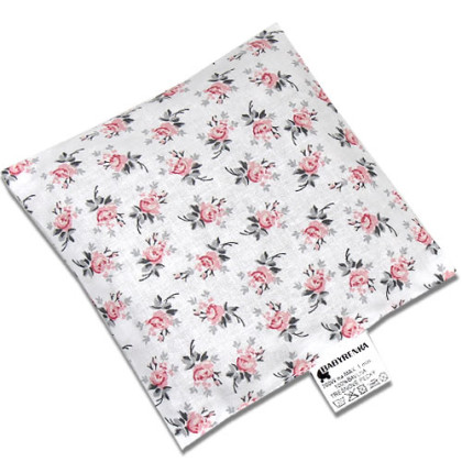 Nahřívací polštářek z třešňových pecek 15x15cm 