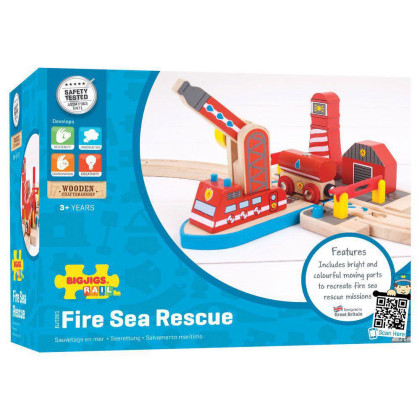 Hasiči mořští záchranáři Bigjigs Rail