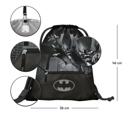 Sáček s kapsou Batman Dark City Baagl