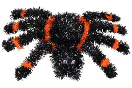 Dekorace pavouk 33x23 cm na zavěšení