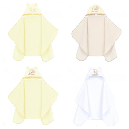 Maxi osuška pončo s kapucí 70 x 120 cm