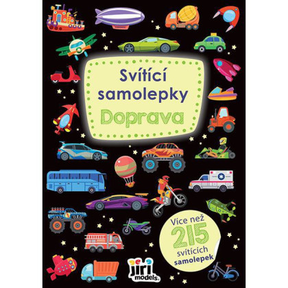 Svítící samolepky Doprava