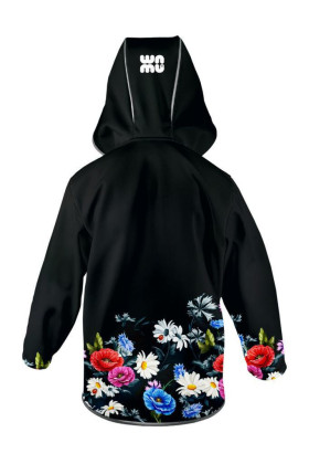 Softshellová bunda dětská Luční kytky Wamu