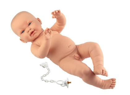 New Born chlapeček 45001 Llorens - realistická panenka miminko 45 cm