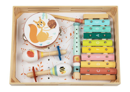 Hudební set Lesní zvířátka 2Kids Toys
