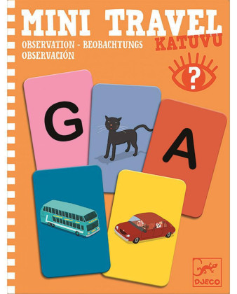 Djeco Mini travel - Všímáš si věcí?