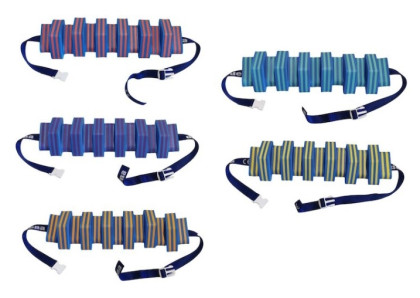 Pěnový plavecký pás 1 300 mm modrý celopruh Matuška Dena
