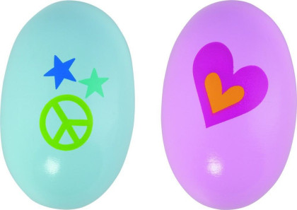 Chrastící vejce 1 ks Goki