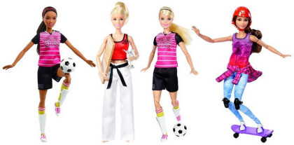 Barbie sportovkyně