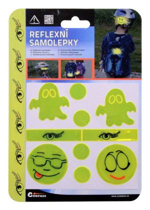 Set reflexní samolepky 10 ks
