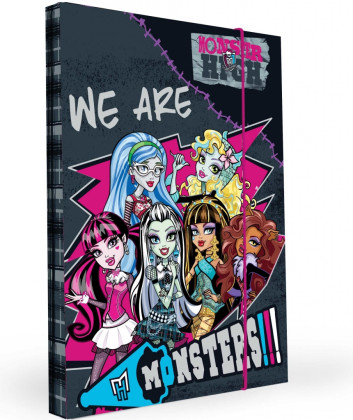 Desky na sešity Heftbox A4 Monster High