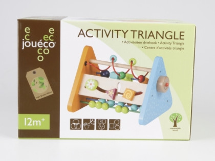 Dřevěné hrací centrum - triangl