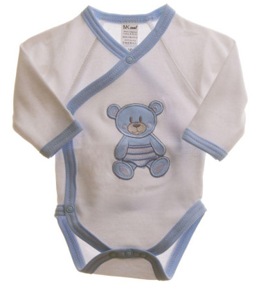 Body dl. rukáv MKCool Modré Medvídek vel. 46-52