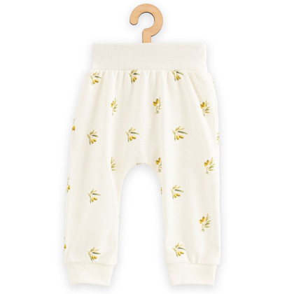 Kojenecké kalhoty z organické bavlny Olivy New Baby