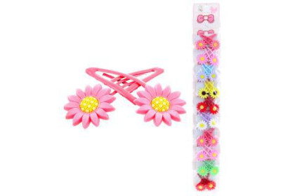 Sponky do vlasů kytičky 2 ks