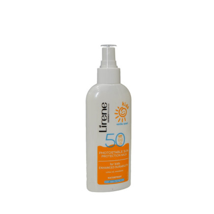 Lirene SC Opalovací tělové mléko ve spreji s vanilkovou vůní SPF 50, 150 ml