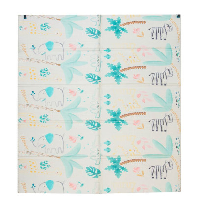 Hrací podložka Play Mat XXL 200 x 180 cm Animals city Asalvo