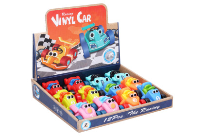 Auto závodní měkké pro nejmenší 7,8 cm