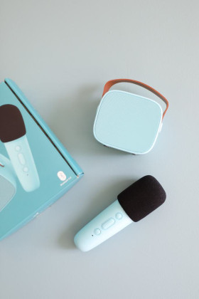 Bluetooth Karaoke set mikrofon a reproduktor Lalarma