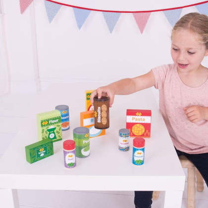 Sada trvanlivých potravin Bigjigs Toys