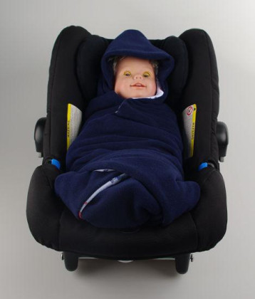 Letní zavinovačka fleece + bavlna