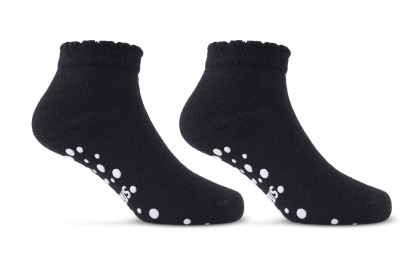 Kojenecké ponožky s protiskluzem dívčí vel. 15–17 cm