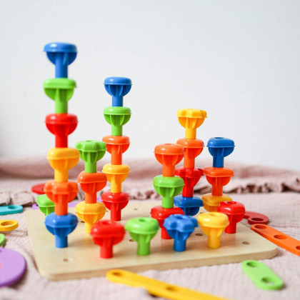 Logická stavebnice Duha Tooky Toy